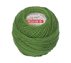 Háčkovacia priadza Karat 8 10 g - 1686