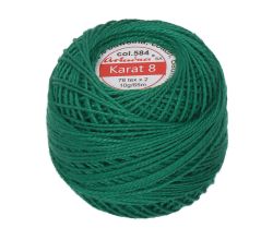 Háčkovacia priadza Karat 8 10 g - 1682