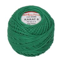 Háčkovacia priadza Karat 8 10 g - 1678