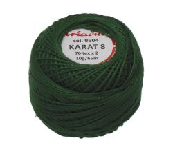 Háčkovacia priadza Karat 8 10 g - 1688