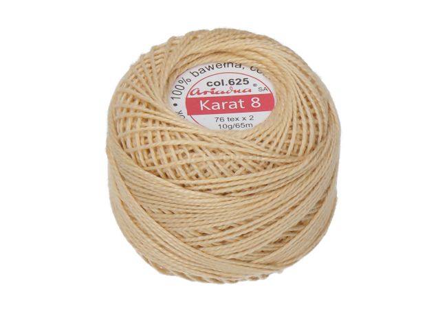 Háčkovacia priadza Karat 8 10 g - 1777