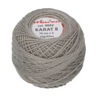 Háčkovacia priadza Karat 8 10 g - 1811