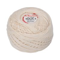 Háčkovacia priadza Maja 5 50 g - 0330