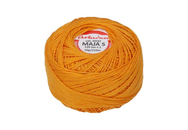 Háčkovacia priadza Maja 5 50 g - 0332