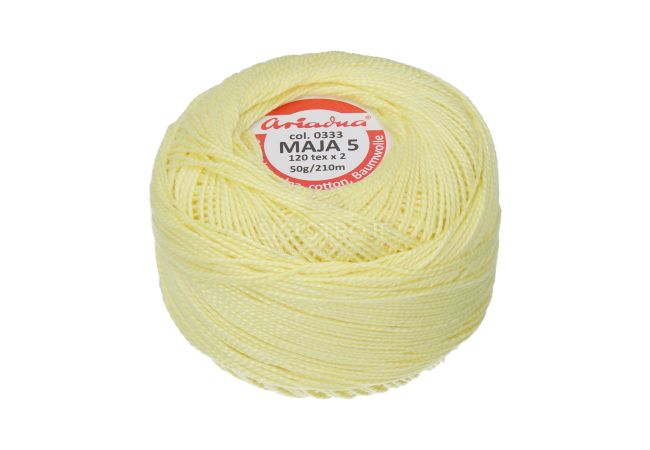 Háčkovacia priadza Maja 5 50 g - 0333