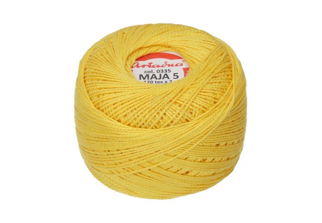 Háčkovacia priadza Maja 5 50 g - 0335