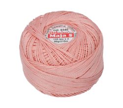 Háčkovacia priadza Maja 5 50 g - 0340