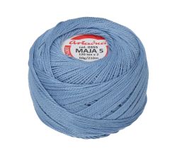 Háčkovacia priadza Maja 5 50 g - 0355