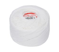 Háčkovacia priadza Maja 5 50 g - 0400