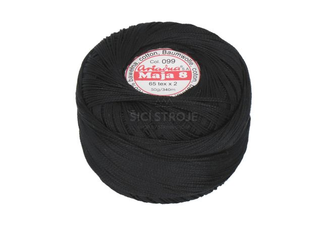 Háčkovacia priadza Maja 8 50 g - 0099