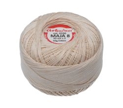 Háčkovacia priadza Maja 8 50 g - 0330