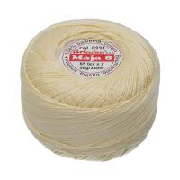 Háčkovacia priadza Maja 8 50 g - 0331