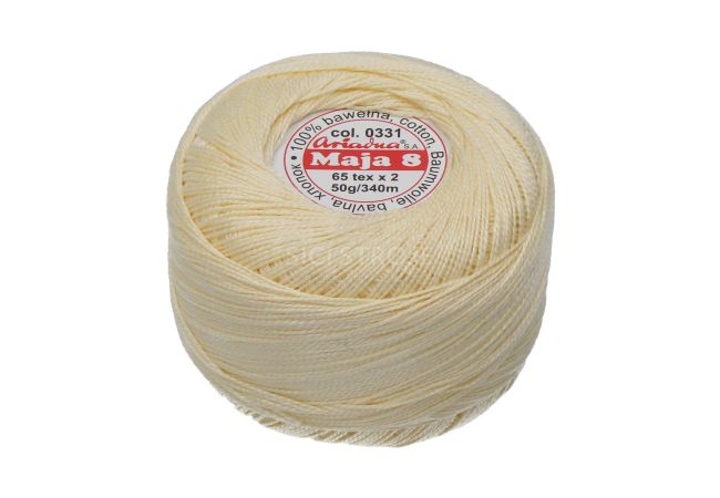 Háčkovacia priadza Maja 8 50 g - 0331