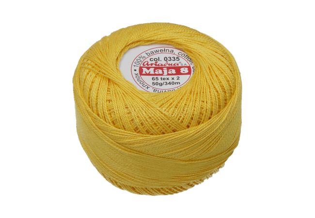 Háčkovacia priadza Maja 8 50 g - 0335