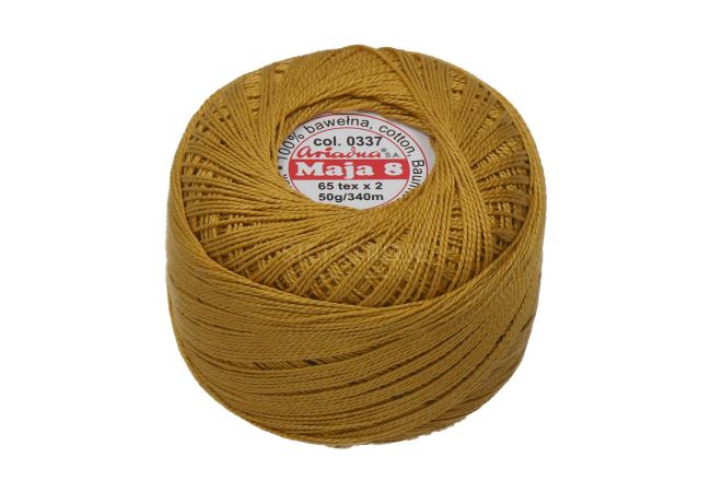 Háčkovacia priadza Maja 8 50 g - 0337