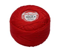 Háčkovacia priadza Maja 8 50 g - 0344