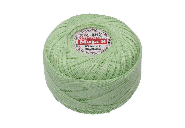 Háčkovacia priadza Maja 8 50 g - 0360