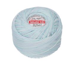 Viacfarebná priadza Multi 10 50 g - 0201