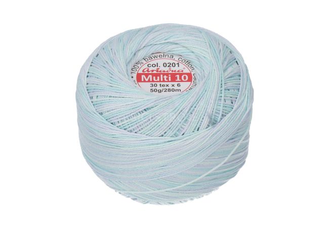 Viacfarebná priadza Multi 10 50 g - 0201