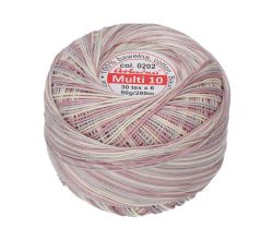 Viacfarebná priadza Multi 10 50 g - 0202