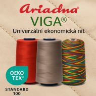Viga - univerzálne nite na šitie odevov