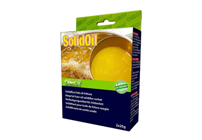 Axor SOLIDOIL stužovač použitého oleja na vyprážanie - ekologický 4 x 25 g