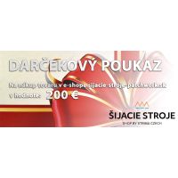 Darčekový poukaz 200 €