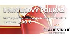 Darčekový poukaz 200 €