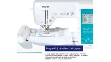 Šijací a vyšívací stroj Brother F580 veľkosti XL