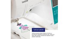 Šijací a vyšívací stroj Brother F580 veľkosti XL