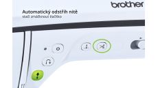 Šijací stroj Brother NV1150 veľkosti XL