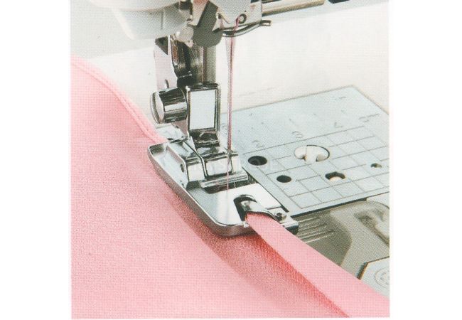Pätka pre úzky lem pre šijacie stroje do 7 mm