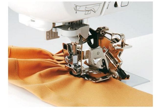 Plisovacia pätka (ruffler) pre šijacie stroje do 7 mm