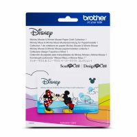 Karta so vzormi Disney Mickey Minnie pre plotre Brother