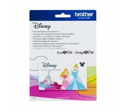 Karta so vzormi Disney Princess 1 pre plotre Brother