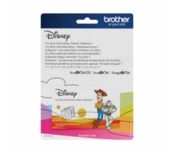 Karta so vzormi Disney Toy Story pre plotre Brother