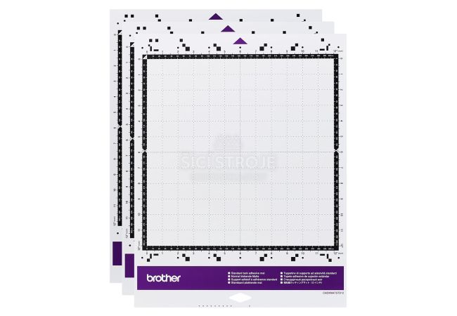 Súprava 3 ks štandardných podložiek 12x12 palcov pre plotre Brother SDX