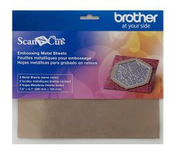 Embos list v bronzovej farbe pre plotre Brother ScanNCut