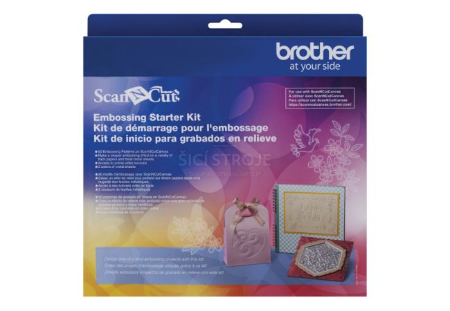 Embosovací Starter kit pre plotre Brother ScanNCut
