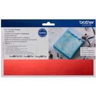 Kovová fólia červená pre plotre Brother