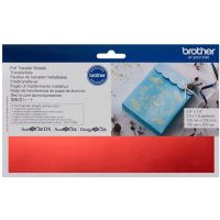 Kovová fólia červená pre plotre Brother