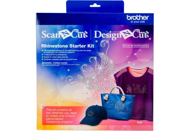 Rhinestone štartér kit pre plotre Brother ScanNCut