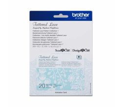 Čipkové vzory Karta 01 pre plotre Brother