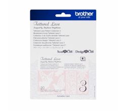 Čipkové vzory Karta 03 pre plotre Brother