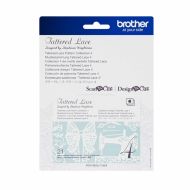 Čipkové vzory Karta 04 pre plotre Brother