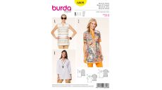 Strih Burda 6809 - Tunika, košeľa