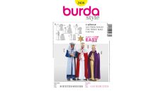 Strih Burda 2438 - Traja králi