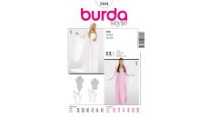 Strih Burda 2484 - Šaty na elfku / vílu