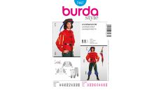 Strih Burda 7467 - Kostým na zbrojnoše