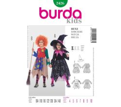 Strih Burda 2426 - Čarodejnica